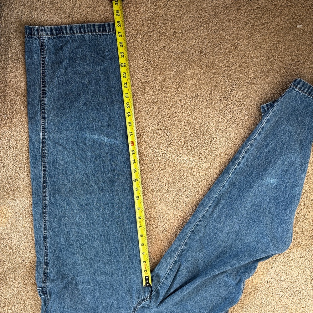 No Boundaries Classic Blue Denim Overalls - Picture 6 of 6